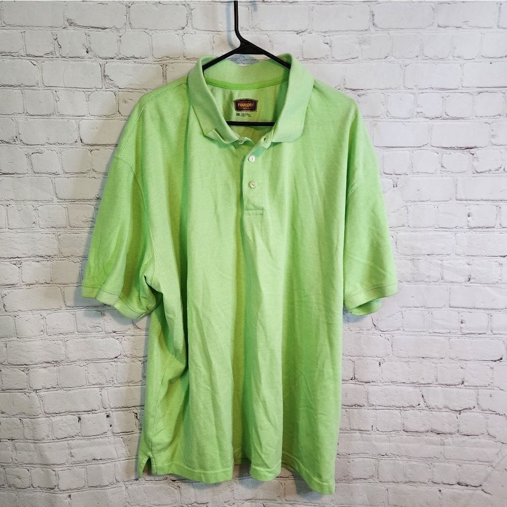 Men's The Foundry Supply Co polo, size 3XL